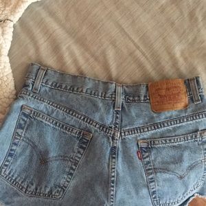 Levis Relaxed Denim Shorts
